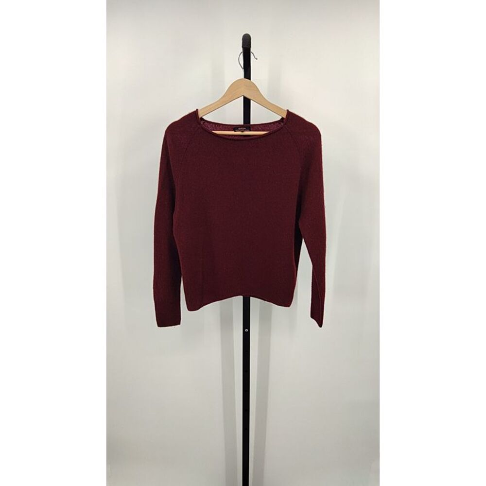 Quince Burgundy Crewneck Cashmere Sweater XS NWOT